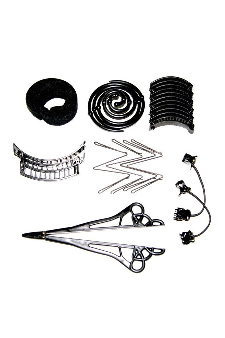 Фото товара 16857, заколки для волос в наборе «сто причесок»